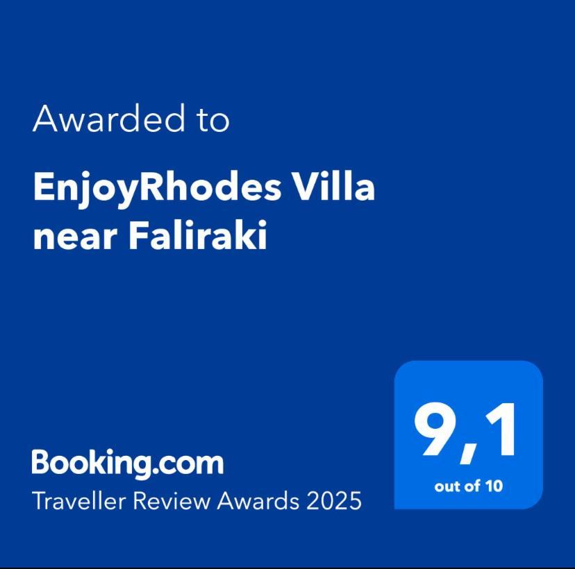 Enjoyrhodes Villa Near Faliraki Kalithies Zewnętrze zdjęcie